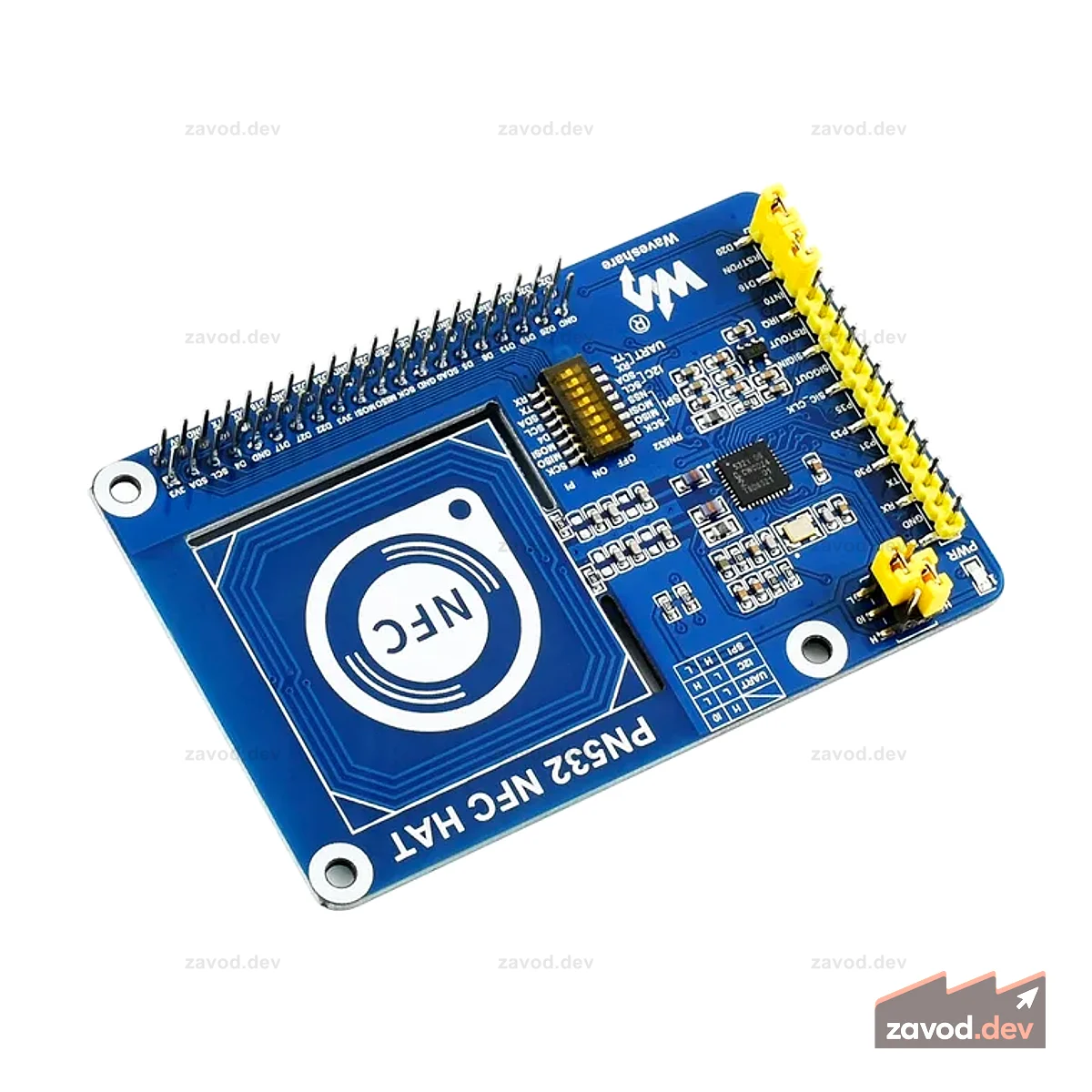 PN532 NFC HAT для Raspberry Pi, Arduino и STM32, I2C/SPI/UART