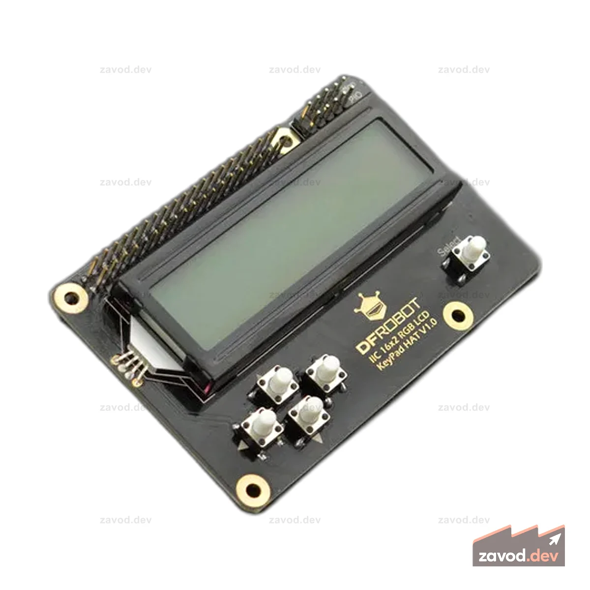 I2C 16x2 RGB ЖК-клавиатура с RGB-подсветкой (совместима с Raspberry Pi 4B/3B+)