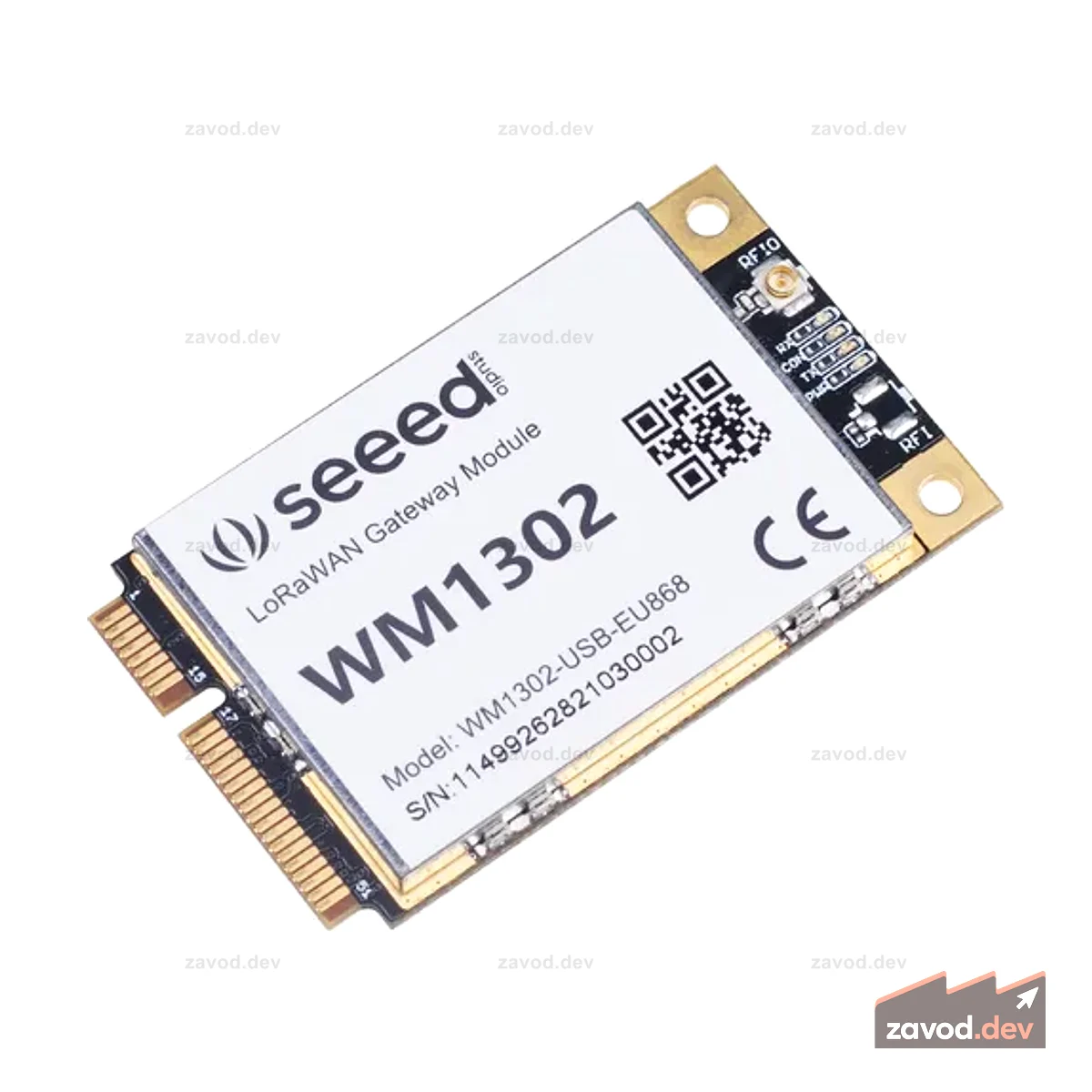 WM1302 Модуль шлюза LoRaWAN (USB) - EU868, на базе концентратора LoRa Semtech SX1302