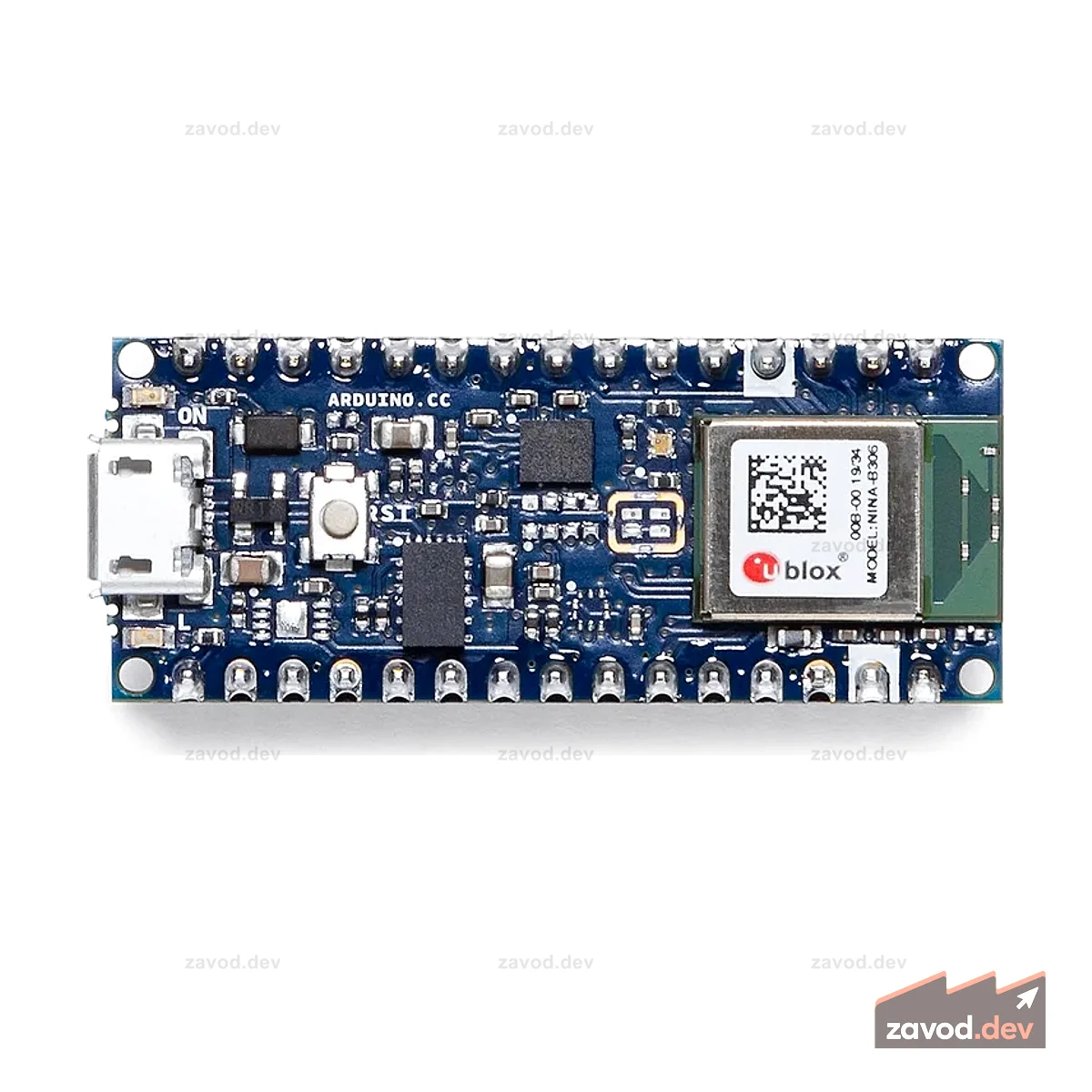 Arduino Nano 33 BLE с разъемами