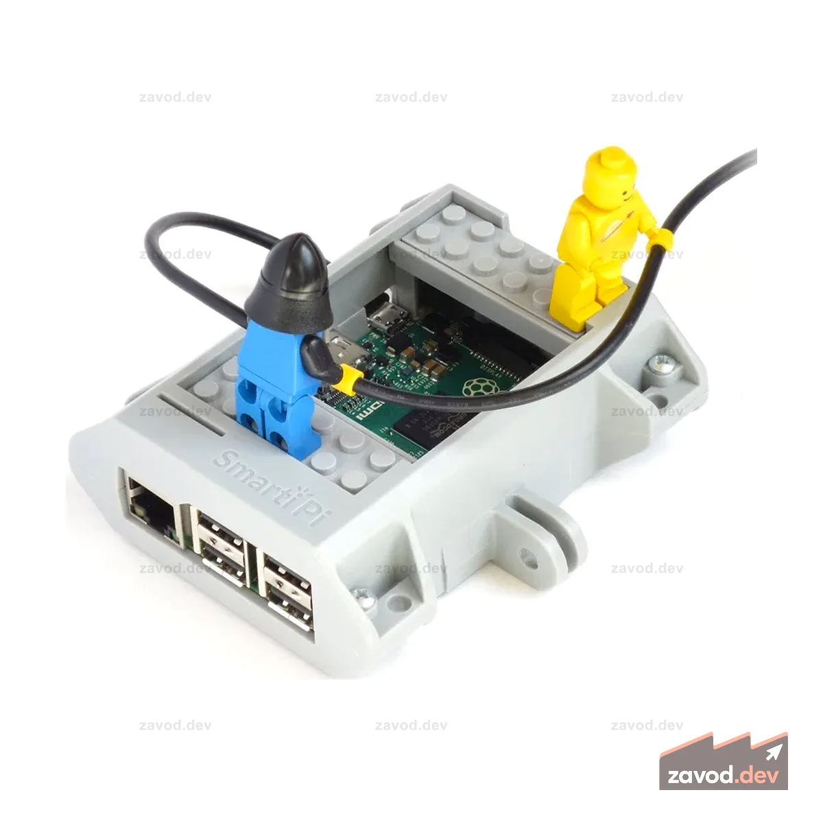 Чехол SmartiPi для Raspberry Pi — с корпусом для камеры