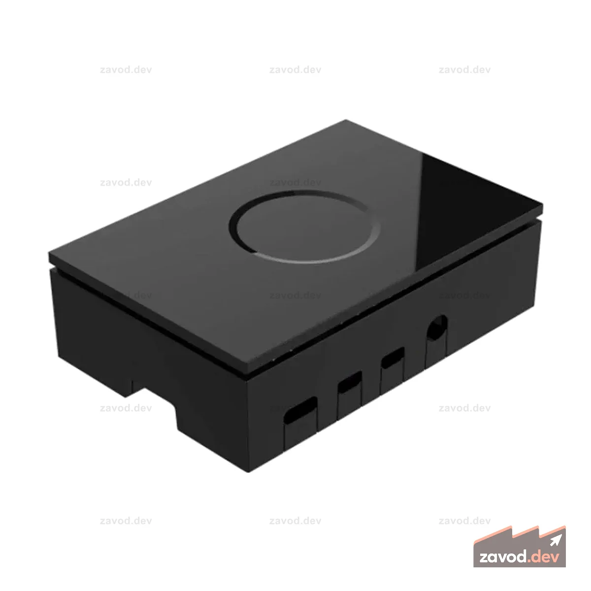 Черный корпус премиум-класса для Raspberry Pi 4