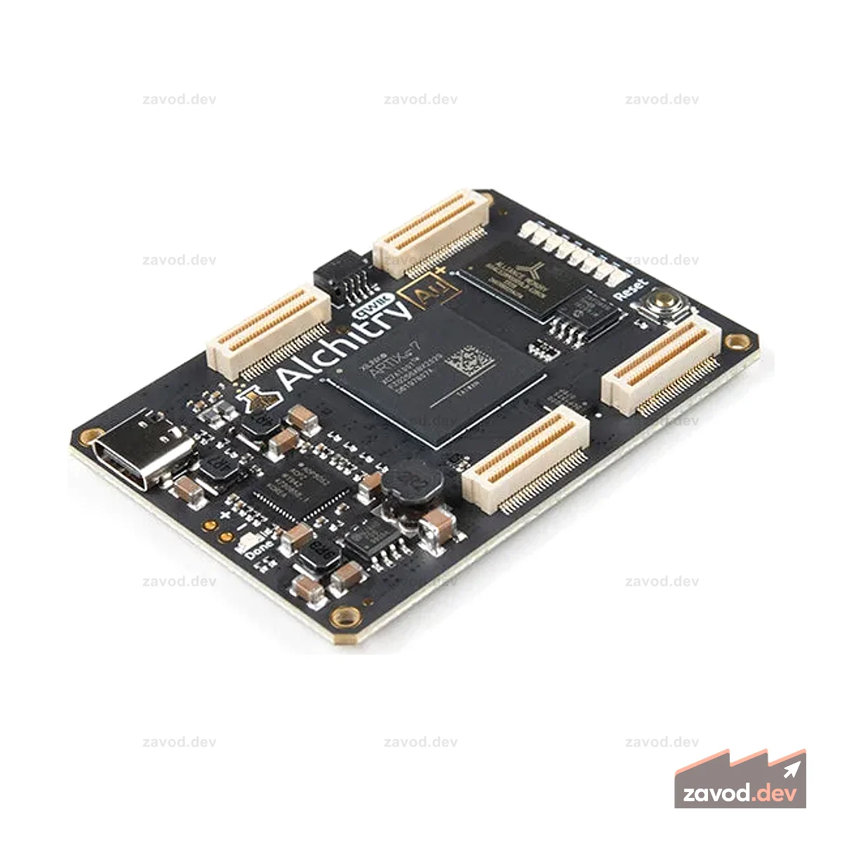 Плата разработки Alchitry Au+ FPGA (Xilinx Artix 7)