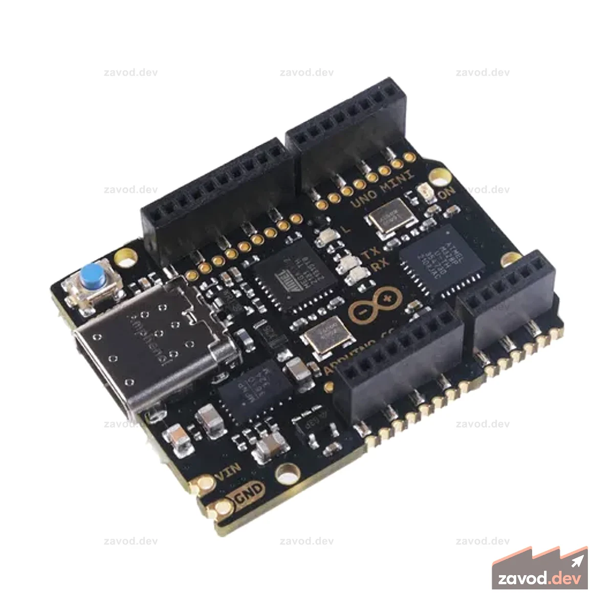 Arduino UNO Mini Limited Edition - люкс с уникальным серийным номером на печатной плате - разъем Type-C