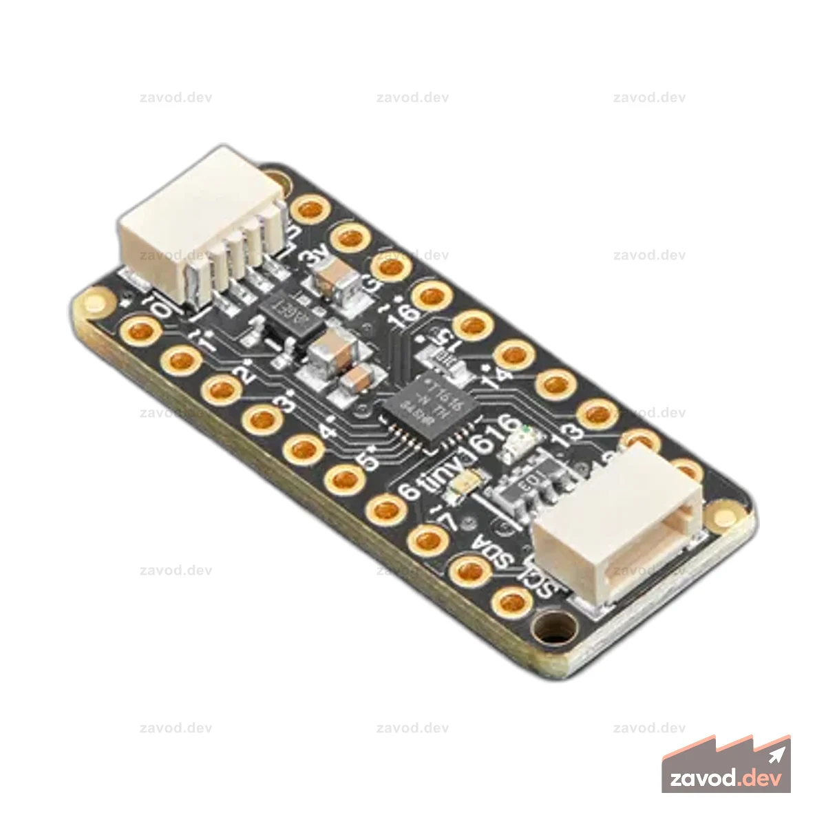 Adafruit ATtiny1616 Прорыв с качелями - STEMMA QT / Qwiic