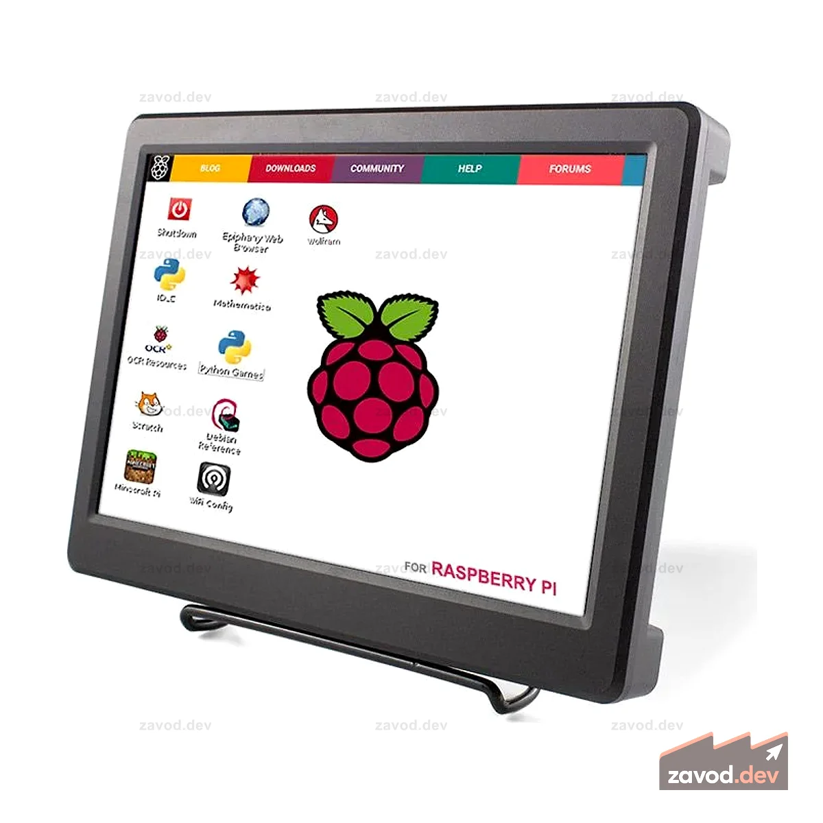 ELECROW SQ101 10,1-дюймовый 2K IPS монитор 2560x1600 со встроенным динамиком для Raspberry Pi PS4 XBOX Windows