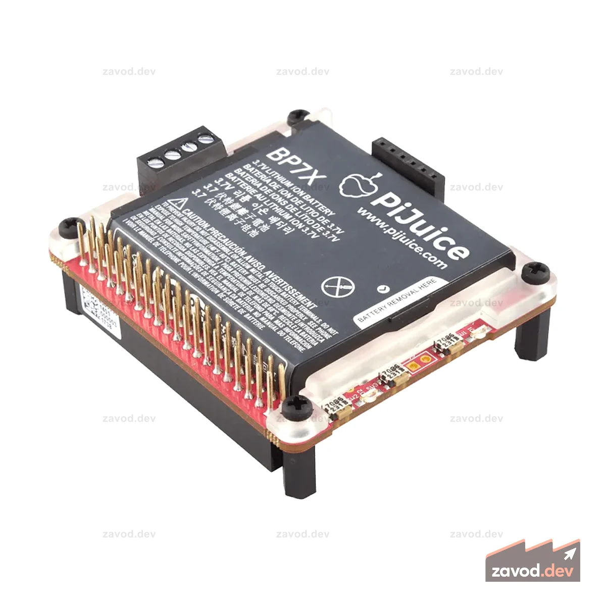 PiJuice HAT — портативная силовая платформа для любого Raspberry Pi