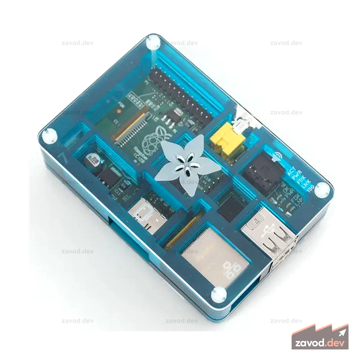Adafruit Pibow - Корпус для компьютеров Raspberry Pi Model B