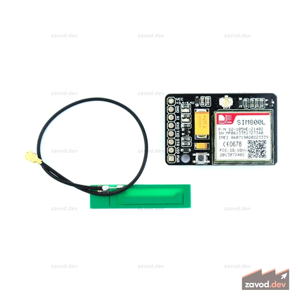 LoNet 800L - Мини-разъем GSM и GPRS