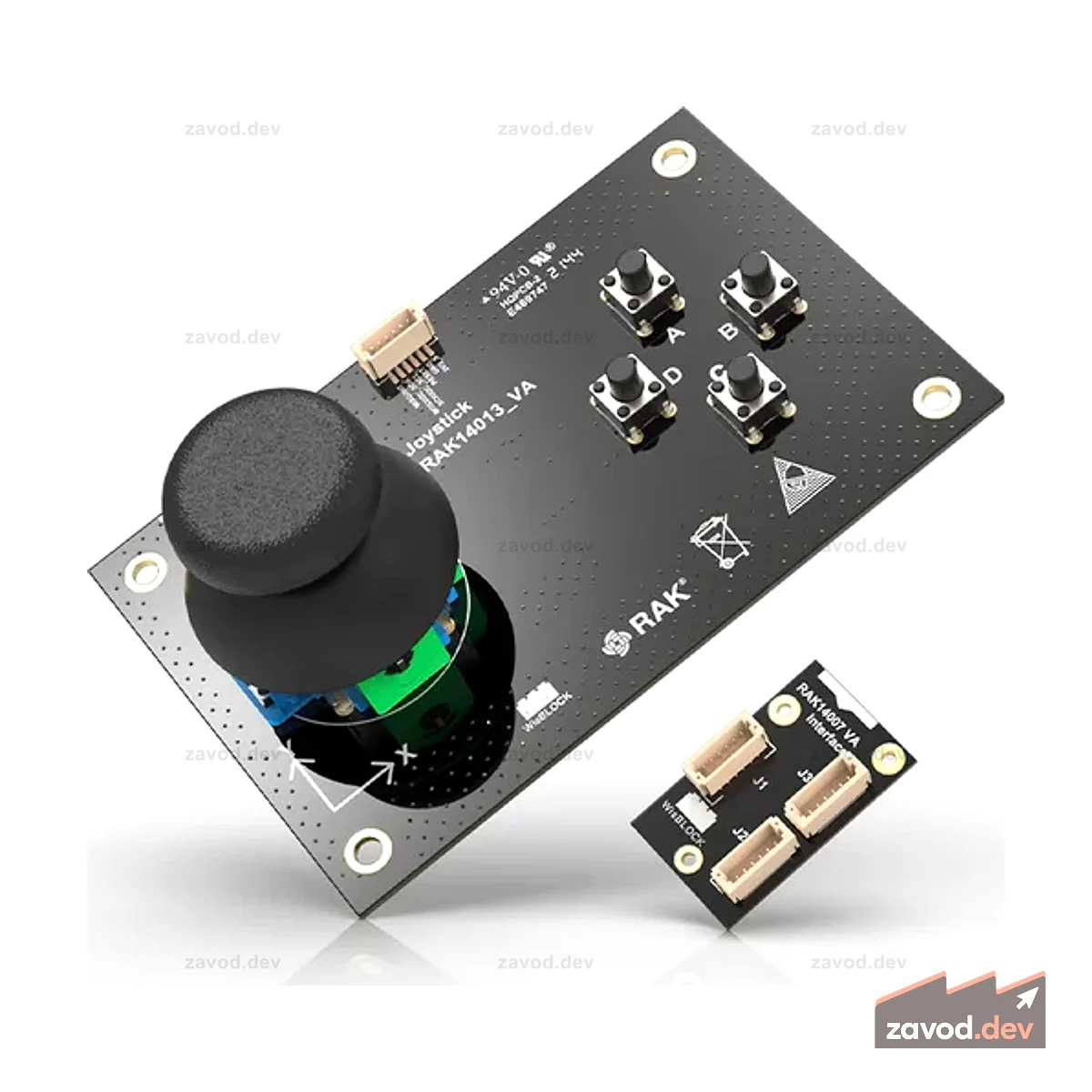 Джойстик-модуль Atmel ATTINY441-SSU | РАК14007 + РАК14013
