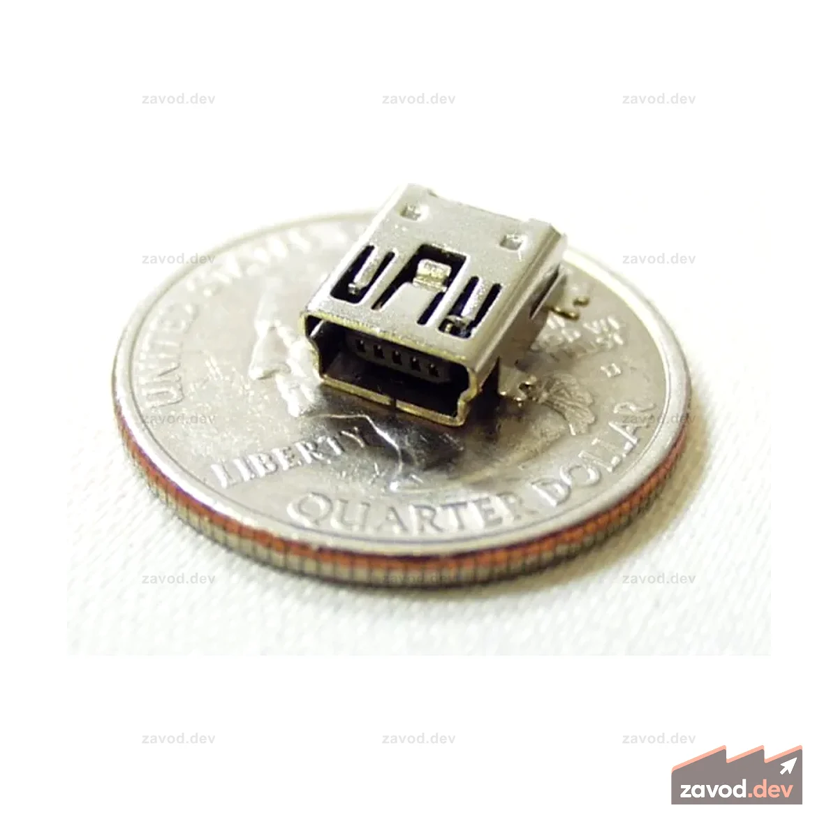 Разъем USB Mini-B SMD