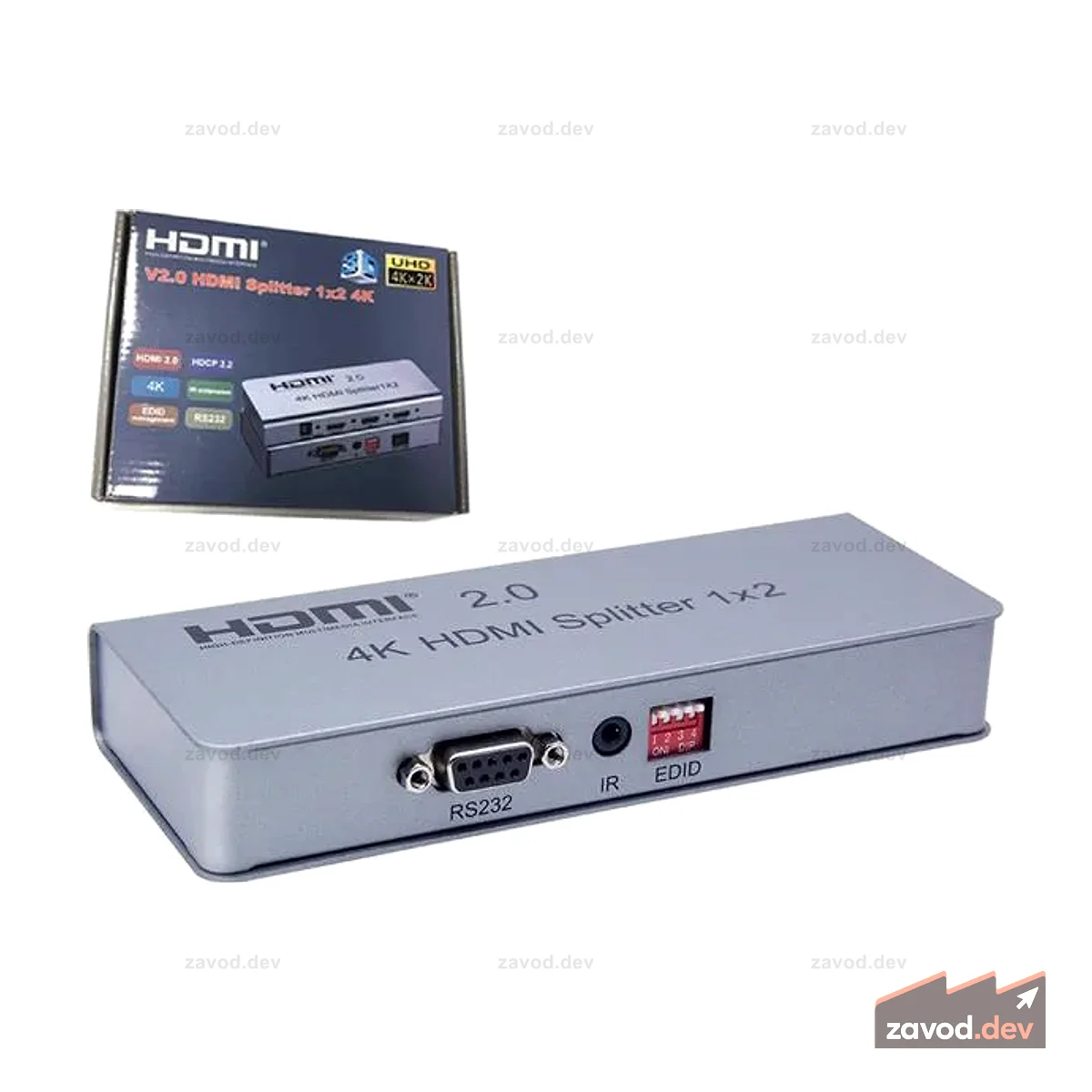 HDMI SPLITTER PST-V2,0 4K102EDID