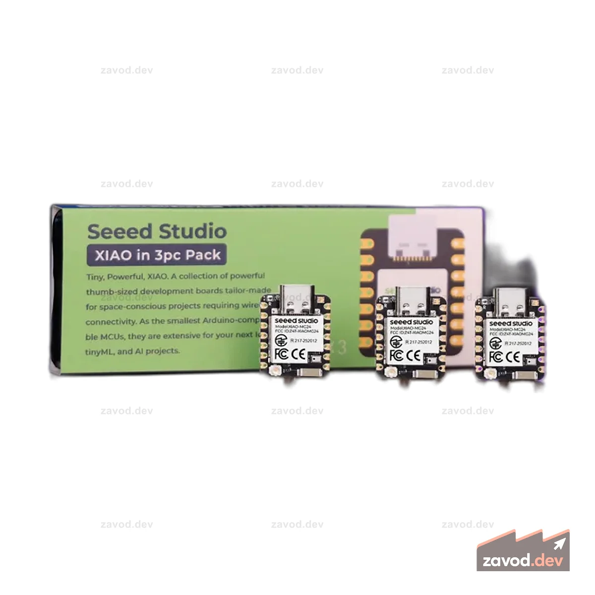 Seeed Studio XIAO MG24 Sense (3шт)