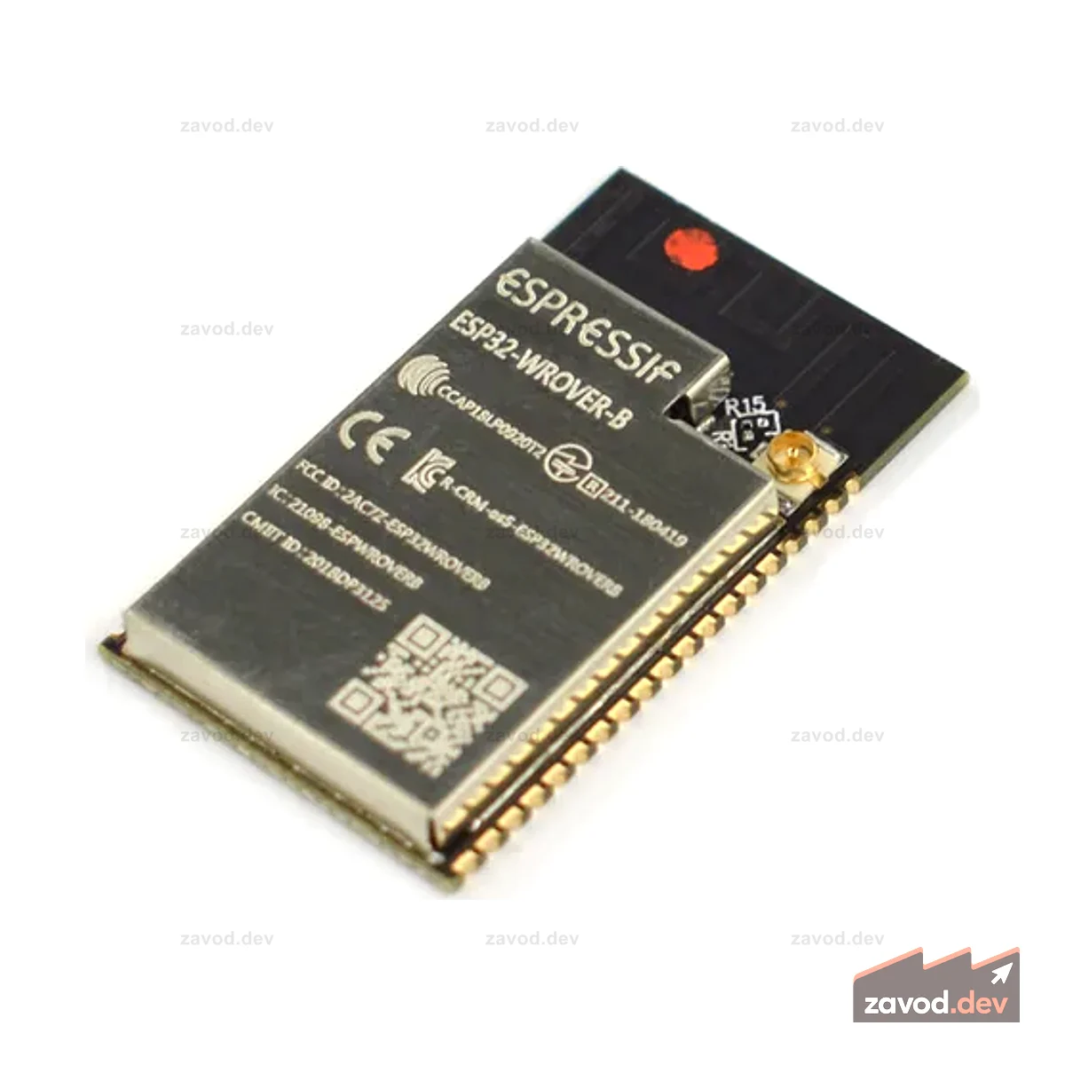 ESP32-WROVER-B WiFi/BLE-модуль с 8 МБ PSRAM (антенна IPEX)