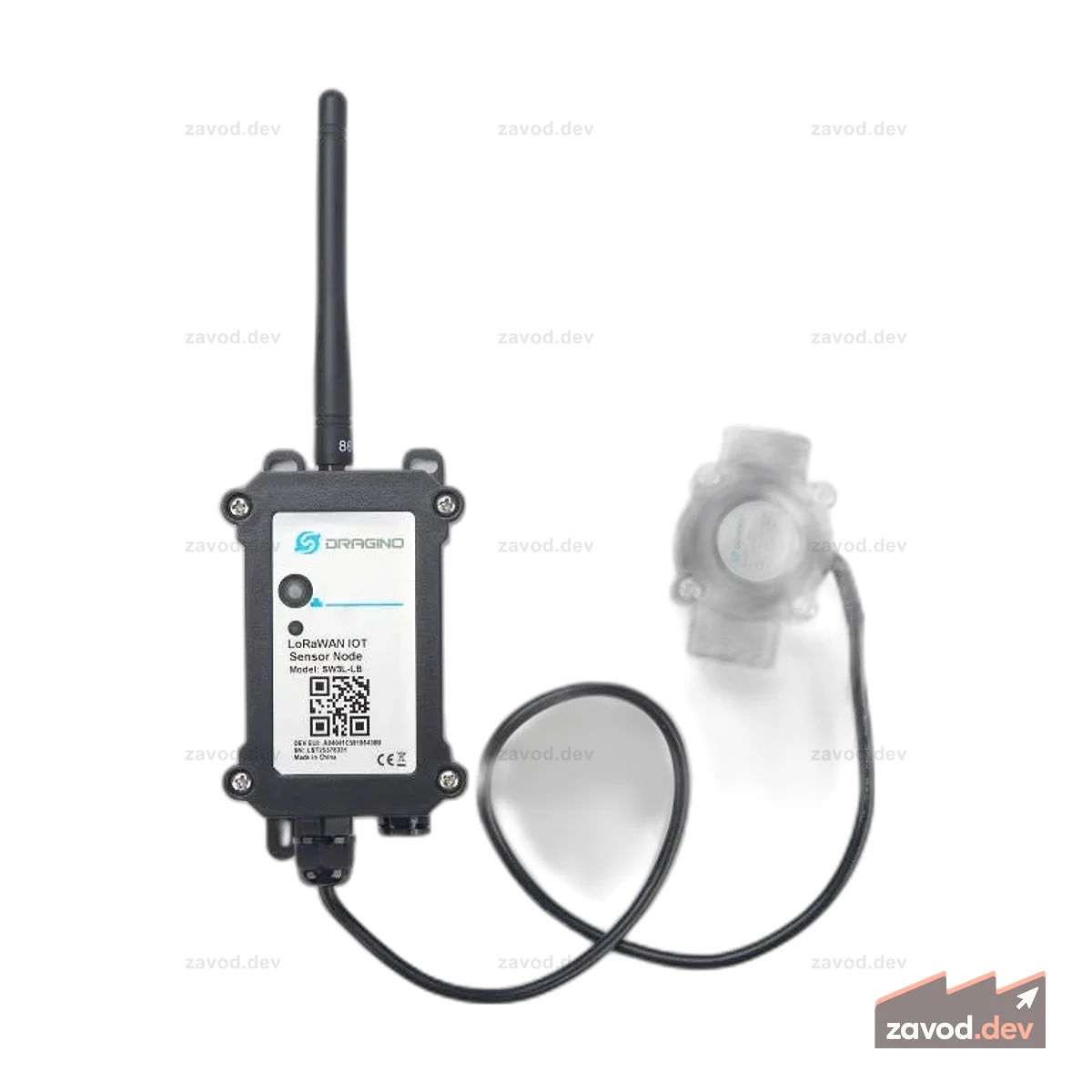 Dragino SW3L-LB-EU868-010 Датчик расхода для наружного применения LoRaWAN