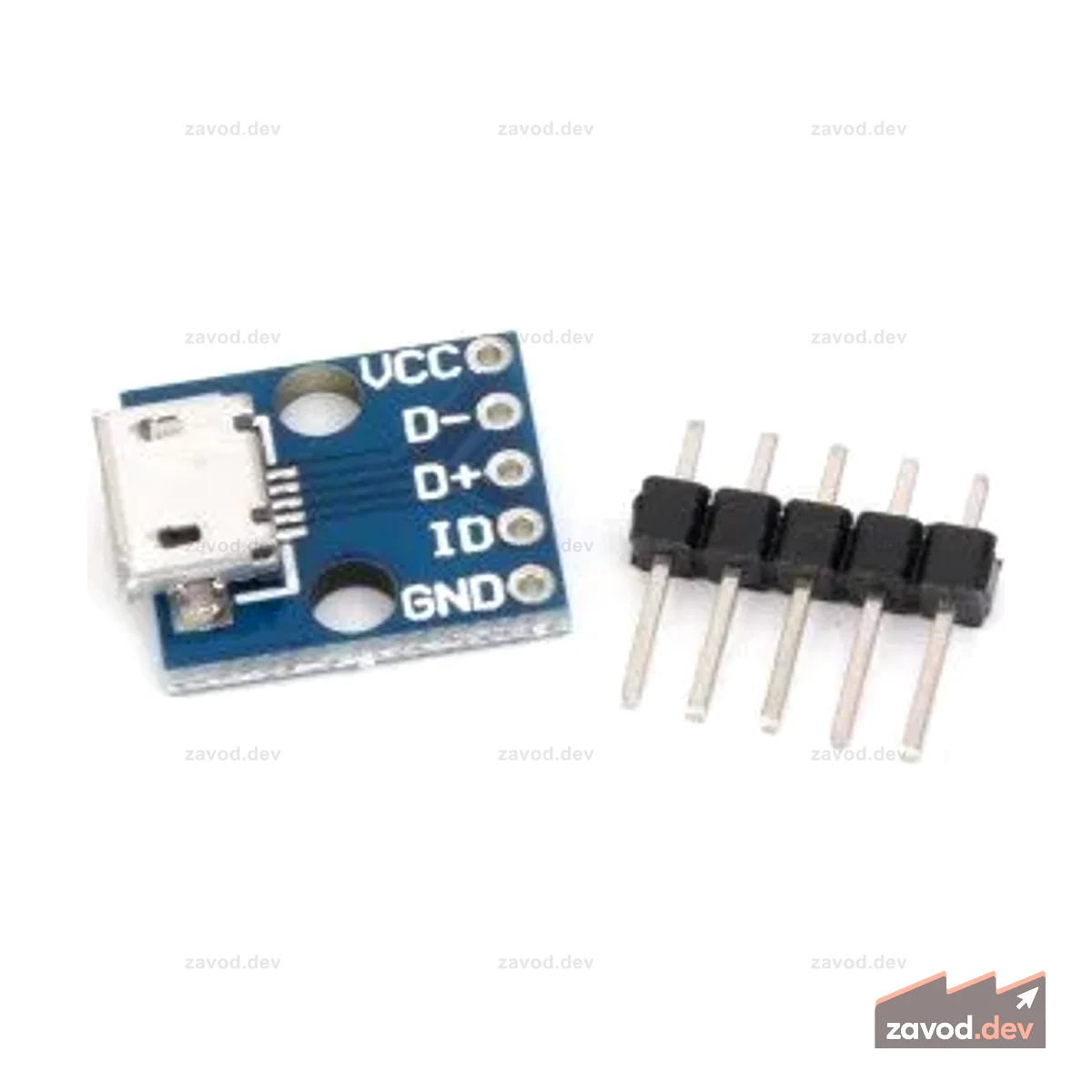 Модуль зарядки микро-USB коммутационной платы