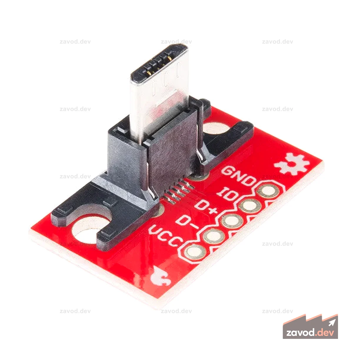 Разъем USB MicroB SparkFun
