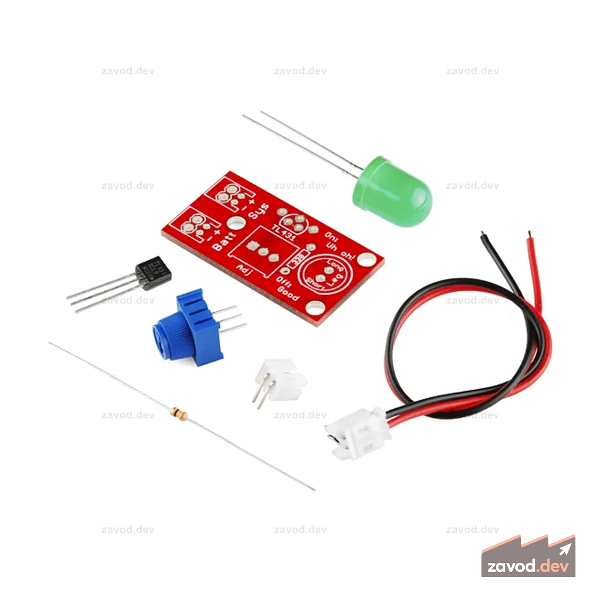 Комплект индикатора уровня заряда батареи SparkFun "Ой-ой"