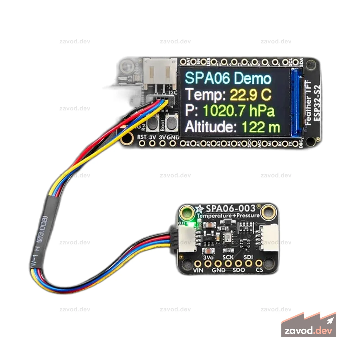 Adafruit SPA06-003 Датчик температуры + давления