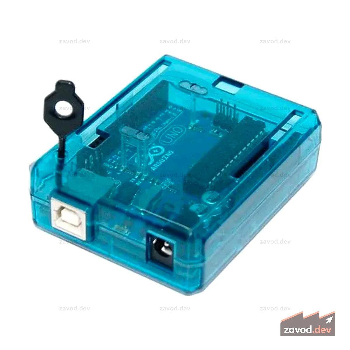 Синий чехол для Arduino Uno