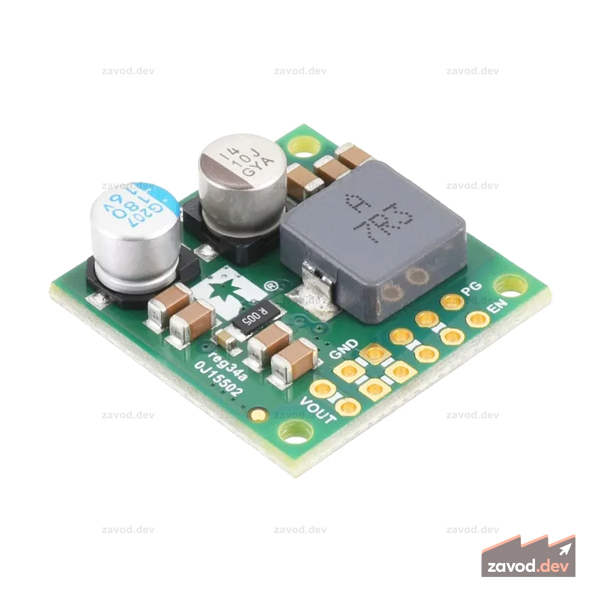 Pololu 12V 4.5A Понижающий стабилизатор напряжения (D42V55F12)