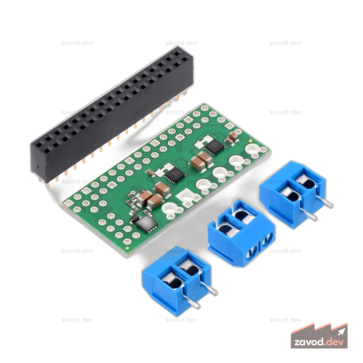 Драйвер двигателя Dual MAX14870 для Raspberry Pi (неполный комплект)