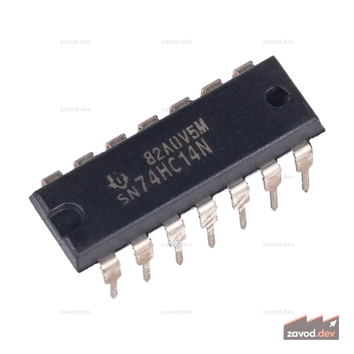 74HC14 Инверторы с шестигранным триггером Шмитта DIP14