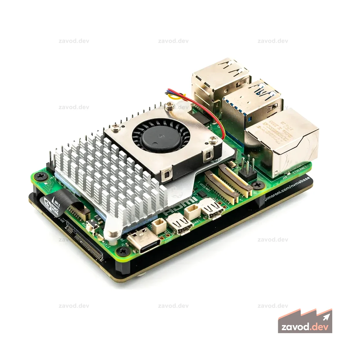 База NVMe для Raspberry Pi 5