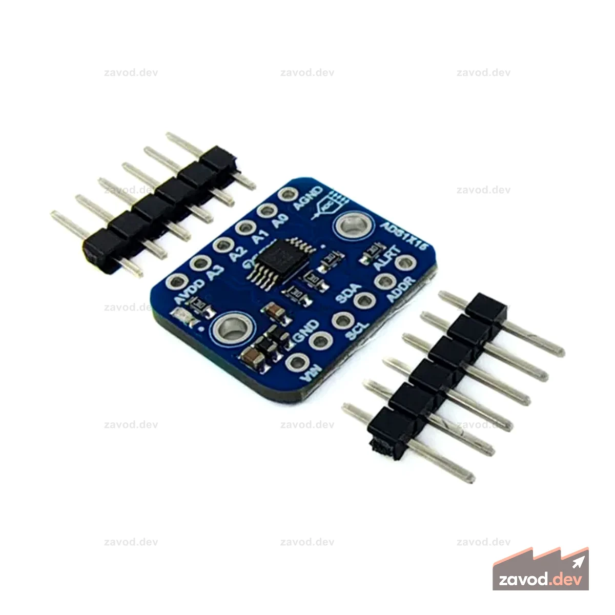 ADS1115 4-канальный 16-битный АЦП с PGA I2C -7Semi