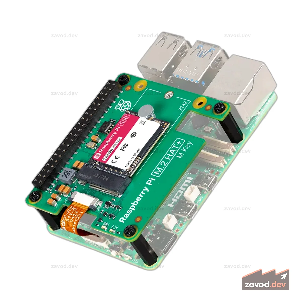 Официальный комплект твердотельного накопителя Raspberry Pi 256 ГБ IOPS3 40 КБ