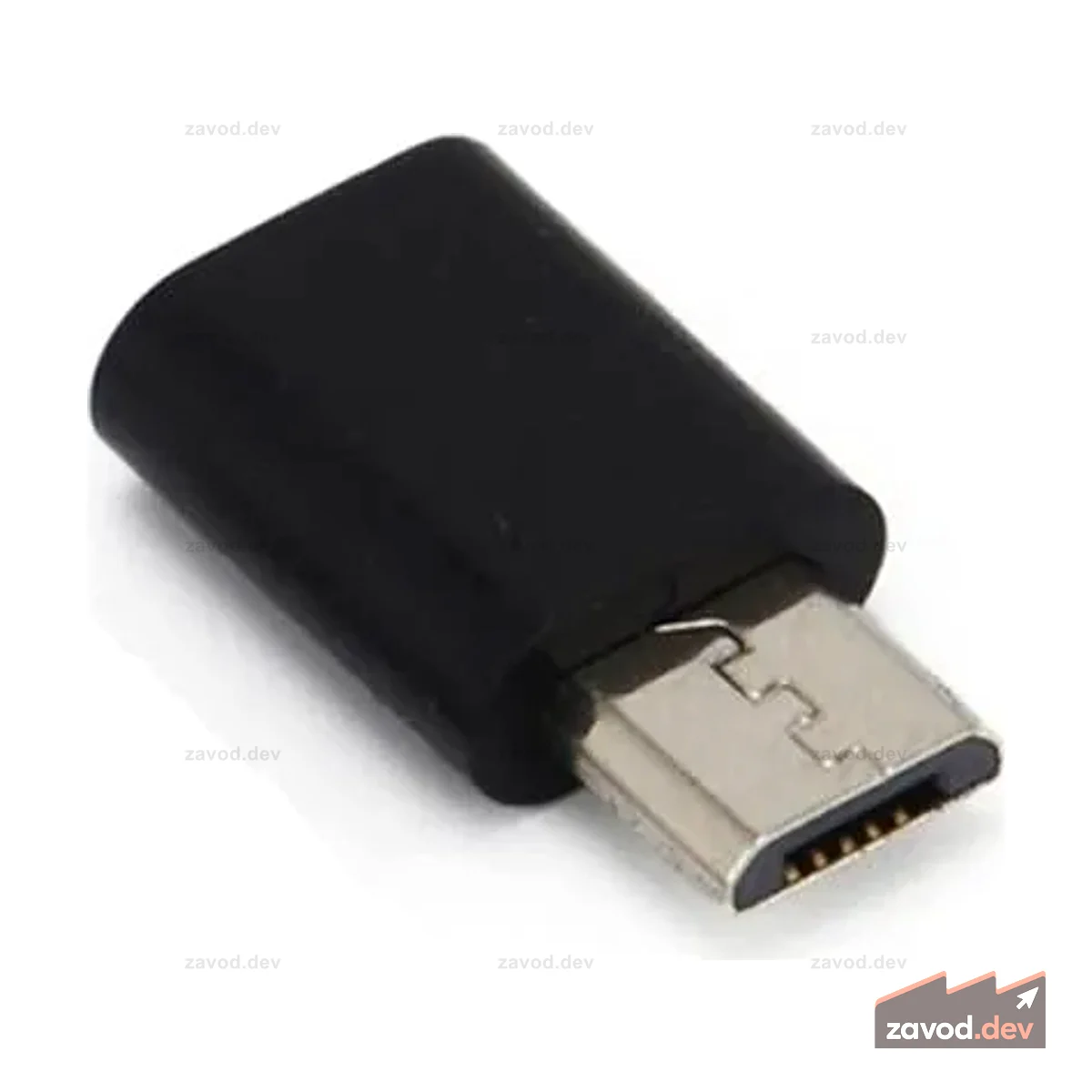 USB MICRO TO TYPE C FEM ADPT BK