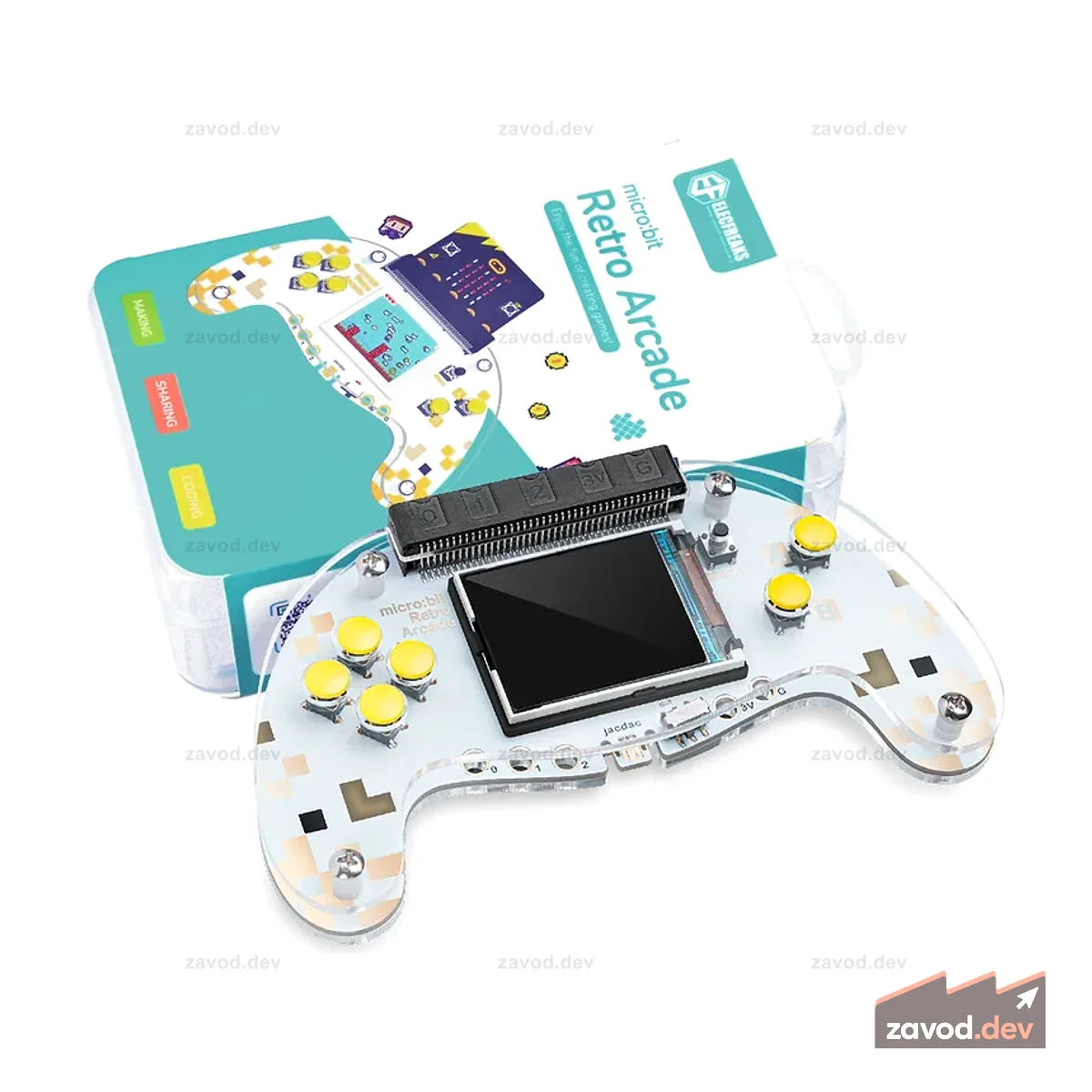 ELECFREAKS Аркада для платформы Micro:bit V2 Makecode