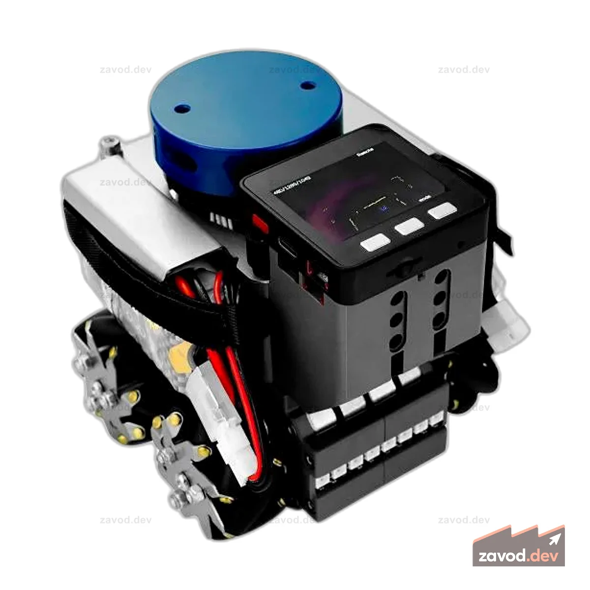 НОВЫЙ лидарный бот AGV Mini Carkit Mecanum Wheels