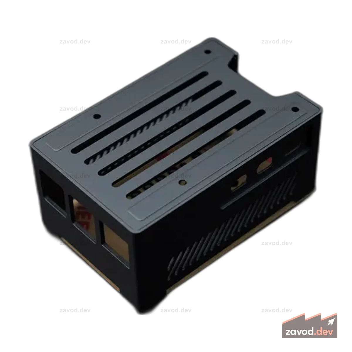 Алюминиевый корпус для одноплатного компьютера Raspberry Pi 5