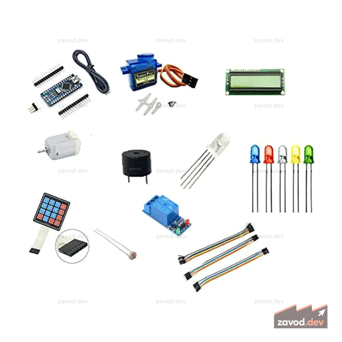 Совместимость со стартовым комплектом Arduino Nano Ultimate
