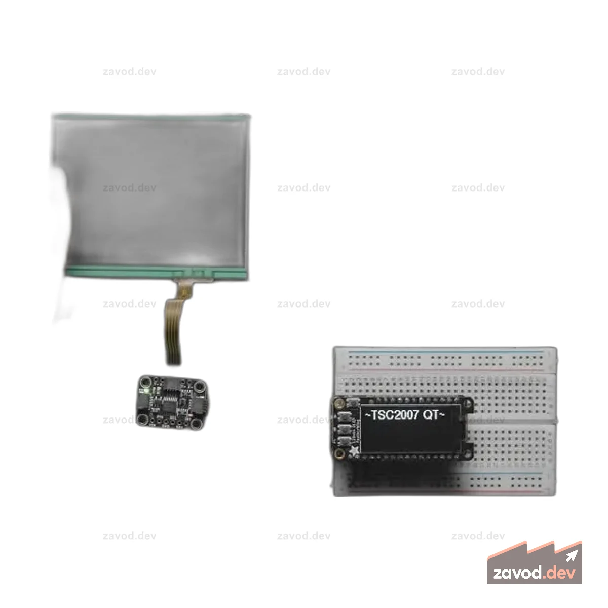 Контроллер резистивного сенсорного экрана Adafruit TSC2007 I2C
