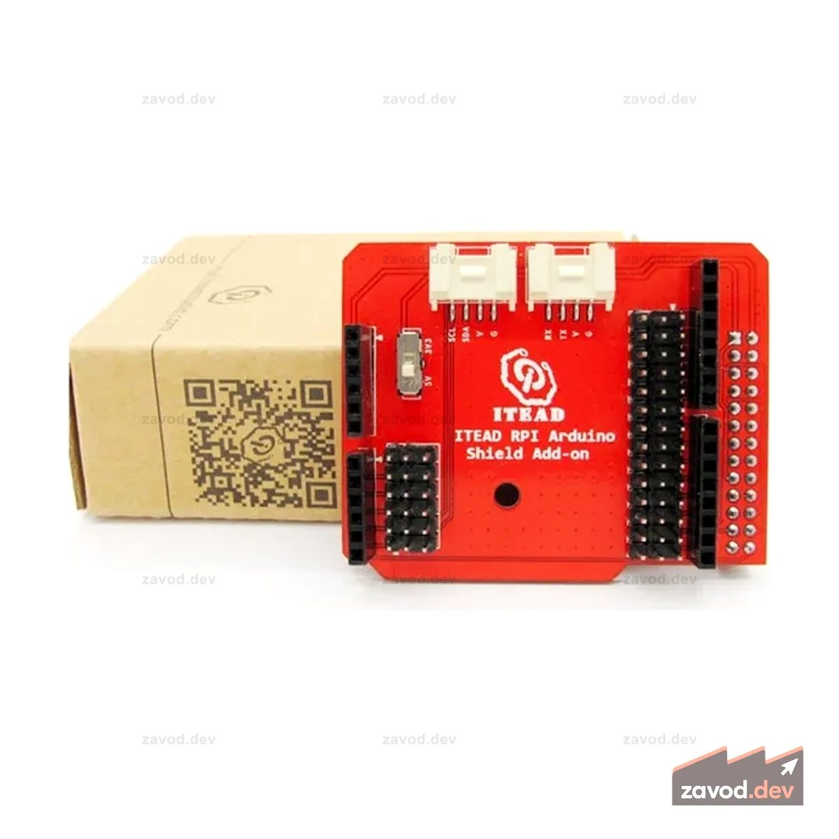 Дополнение Raspberry Pi Arduino Shield
Обзор
