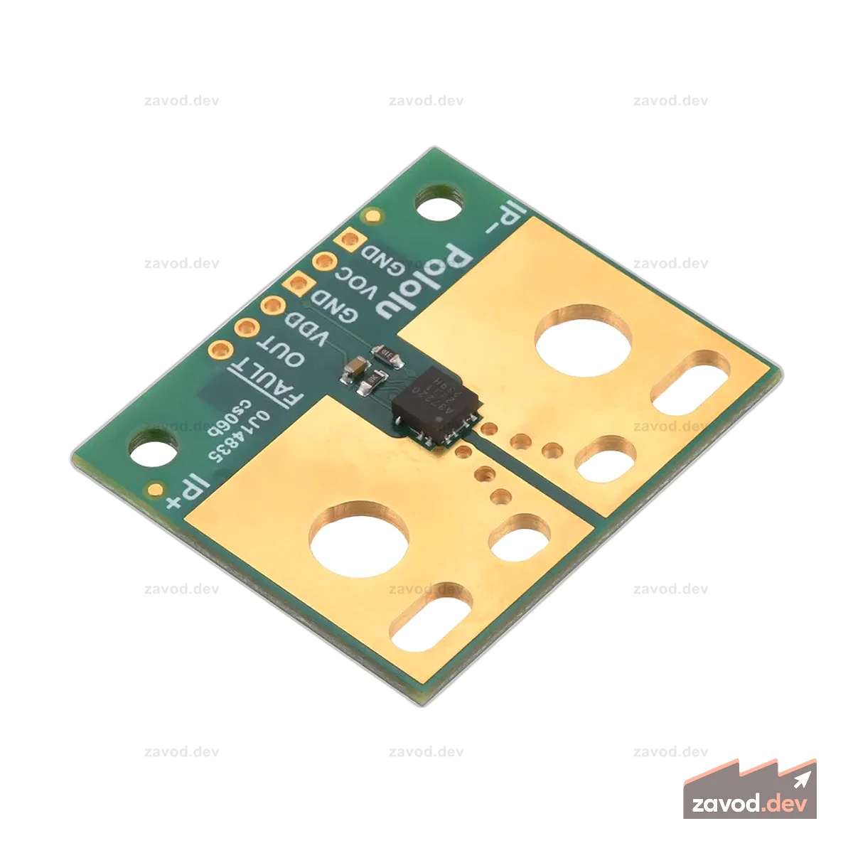 ACS37220LEZATR-150B3 Датчик тока, большой держатель -150А до +150А, 3,3В