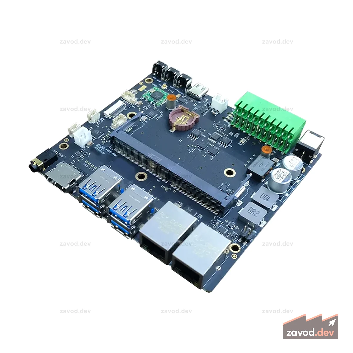 Несущая плата A607 для Jetson Orin™ NX/Nano — 2x GbE
