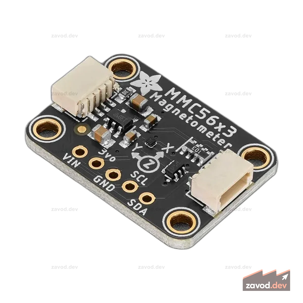 Трехосевой магнитометр Adafruit - MMC5603 - STEMMA QT / Qwiic