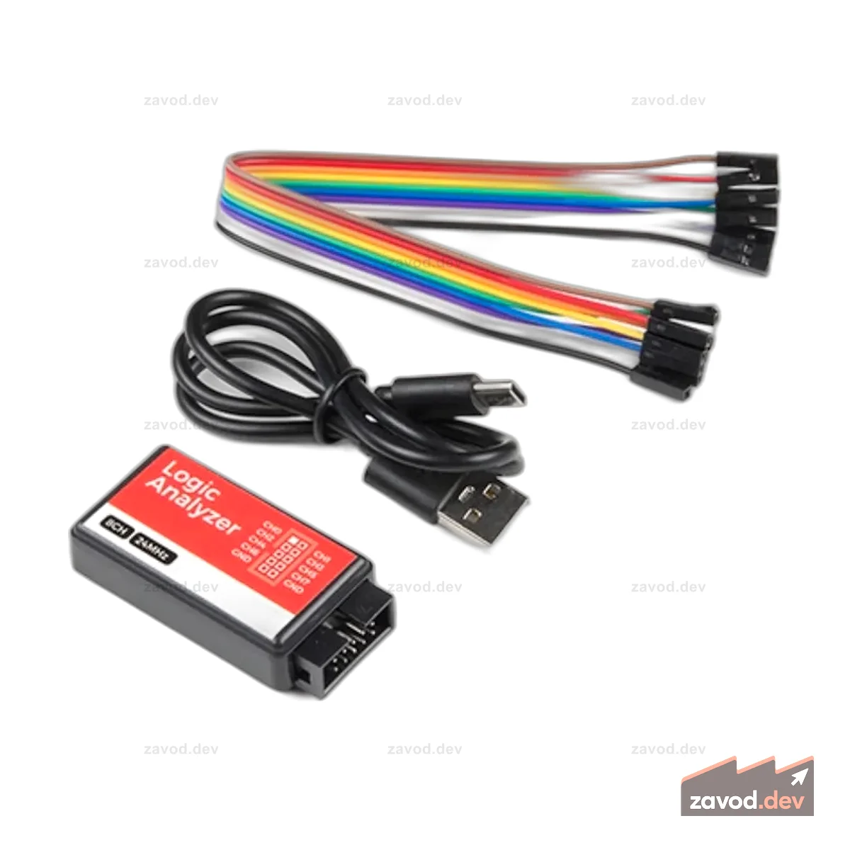 USB-логический анализатор - 24 МГц/8 каналов