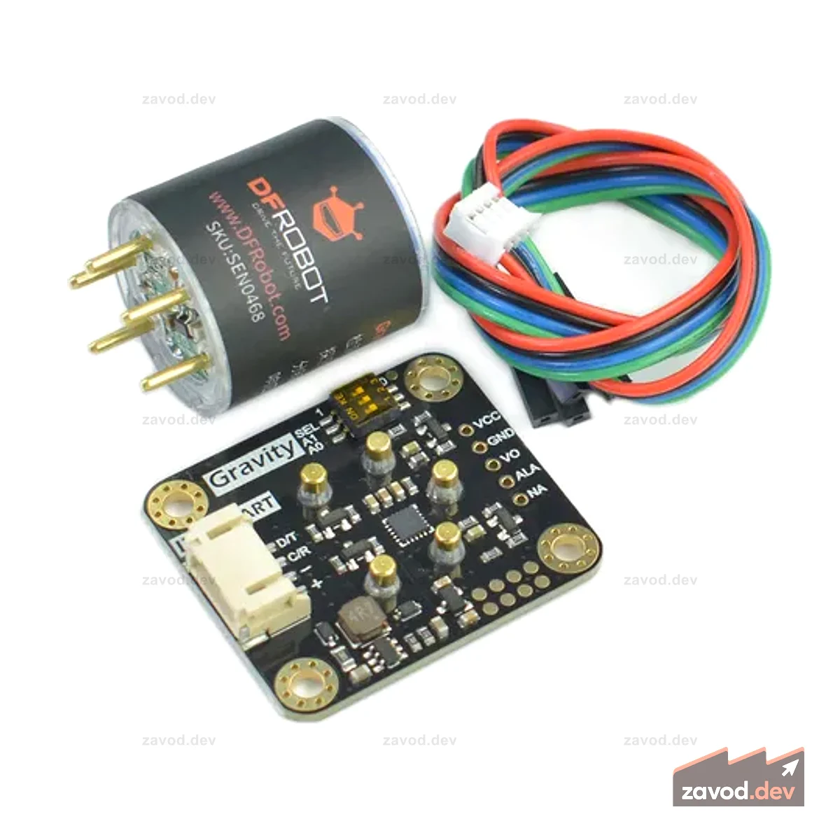 Гравитация: Датчик CL2 (калиброванный) - I2C и UART