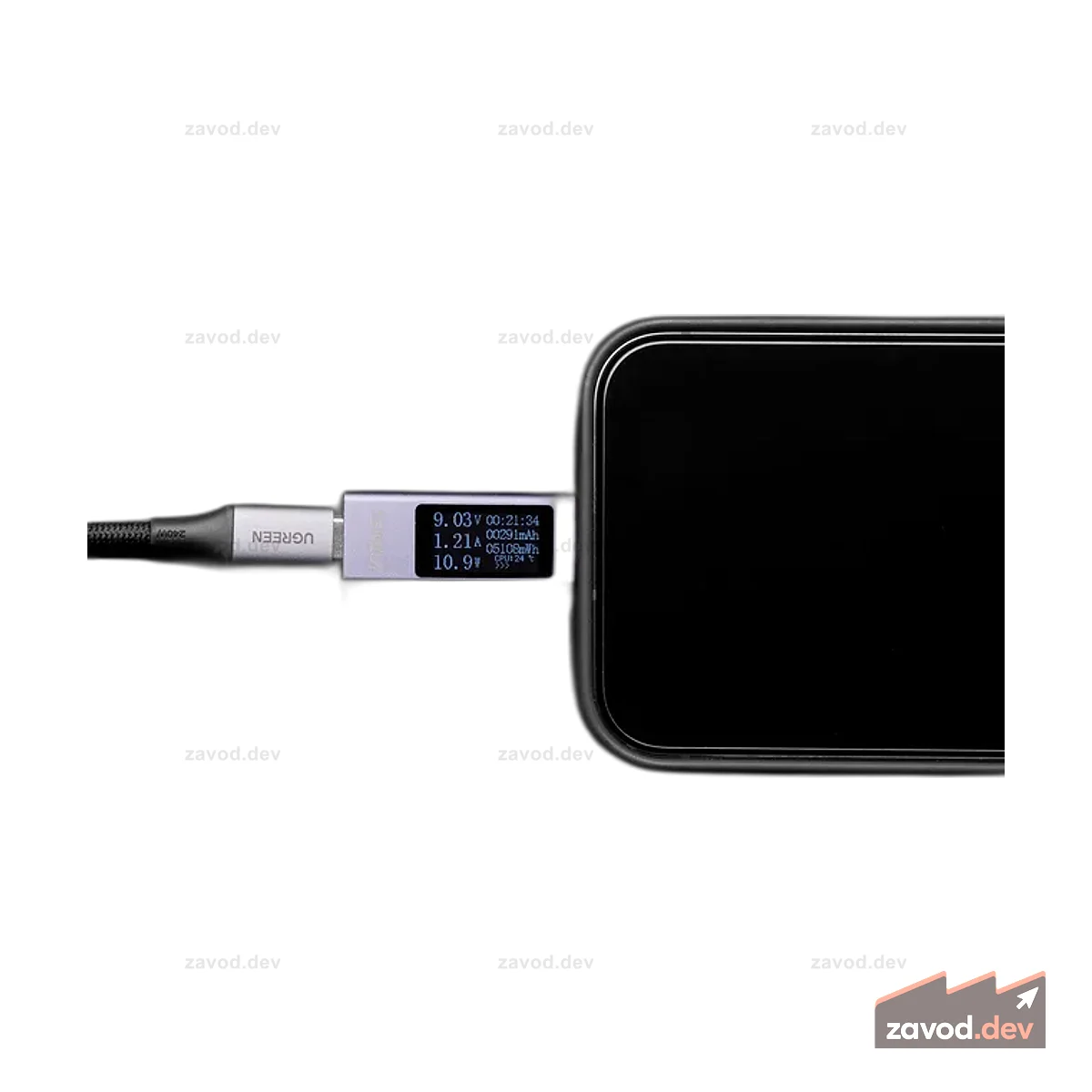 Мини-анализатор питания OLED USB C