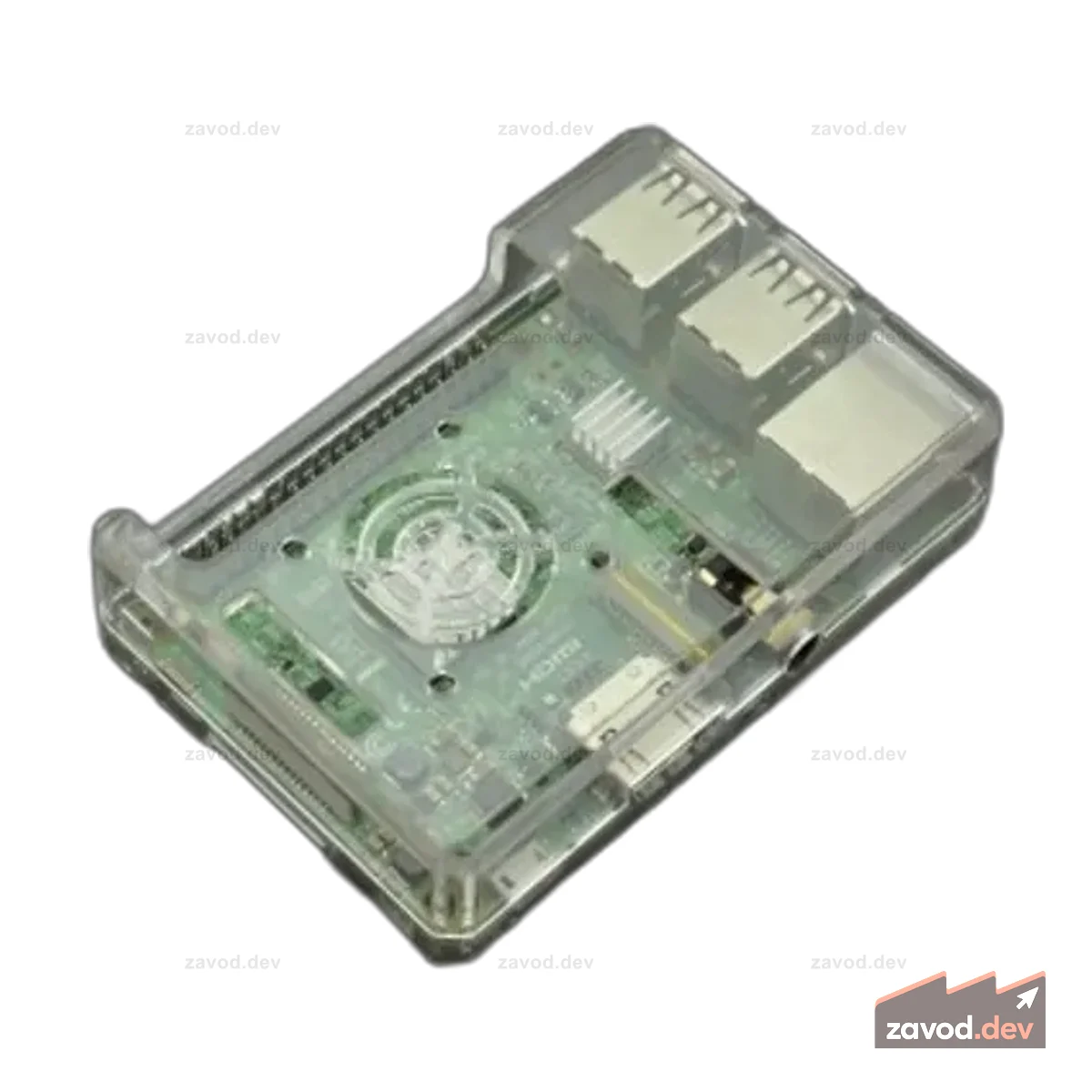 Прозрачный чехол из АБС-пластика для Raspberry Pi B+/2B/3B/3B+