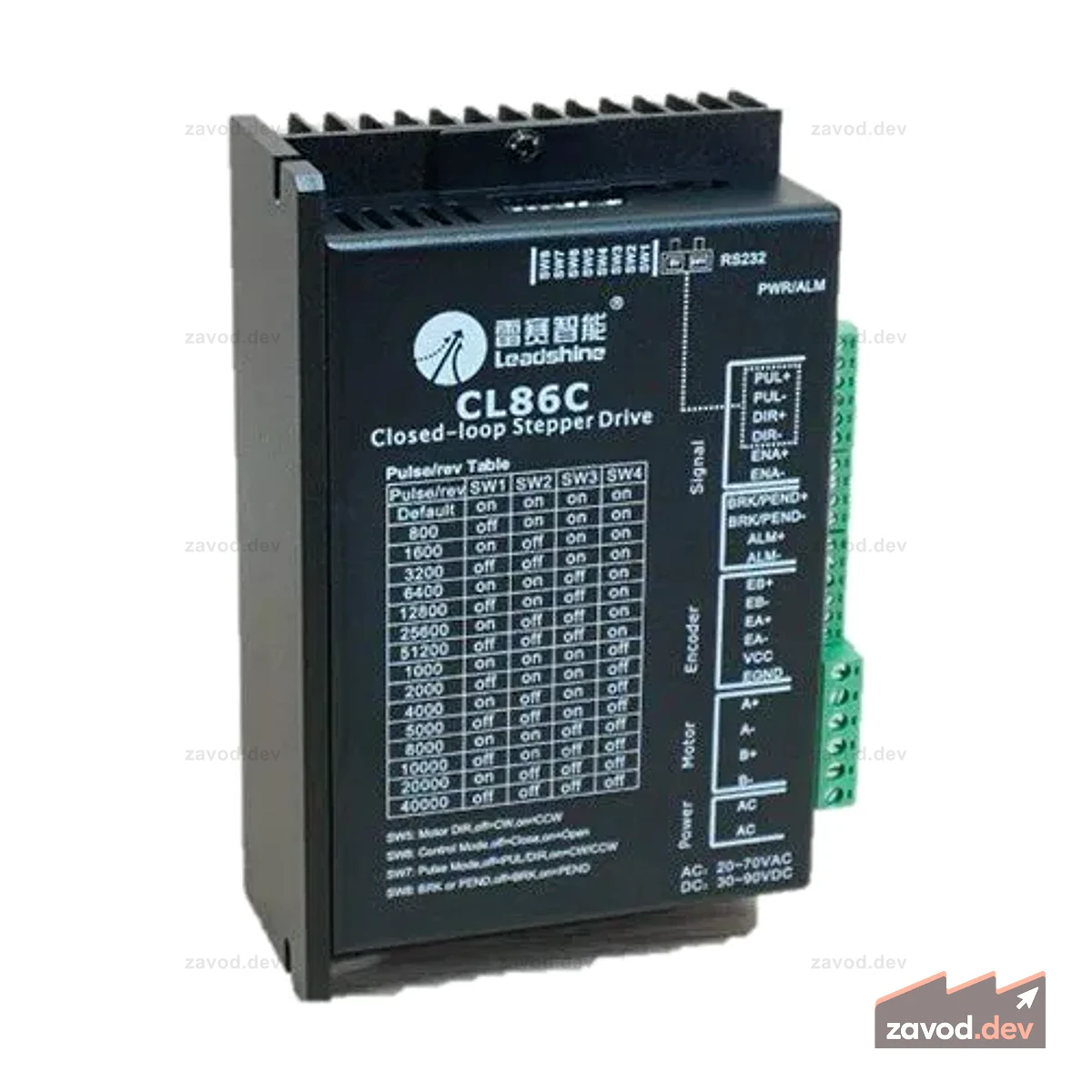 BDD CL86C CLOSE LOOP STEPPER DRV