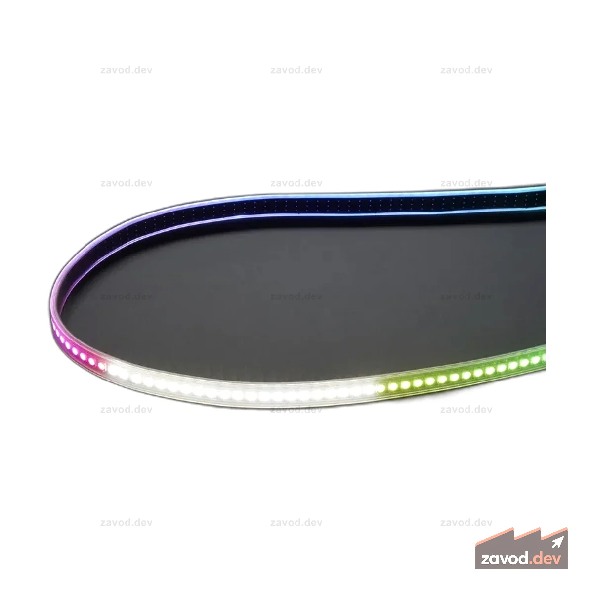 Светодиодная лента Adafruit NeoPixel Digital RGBW - черная печатная плата 144 светодиодов/м [1м]