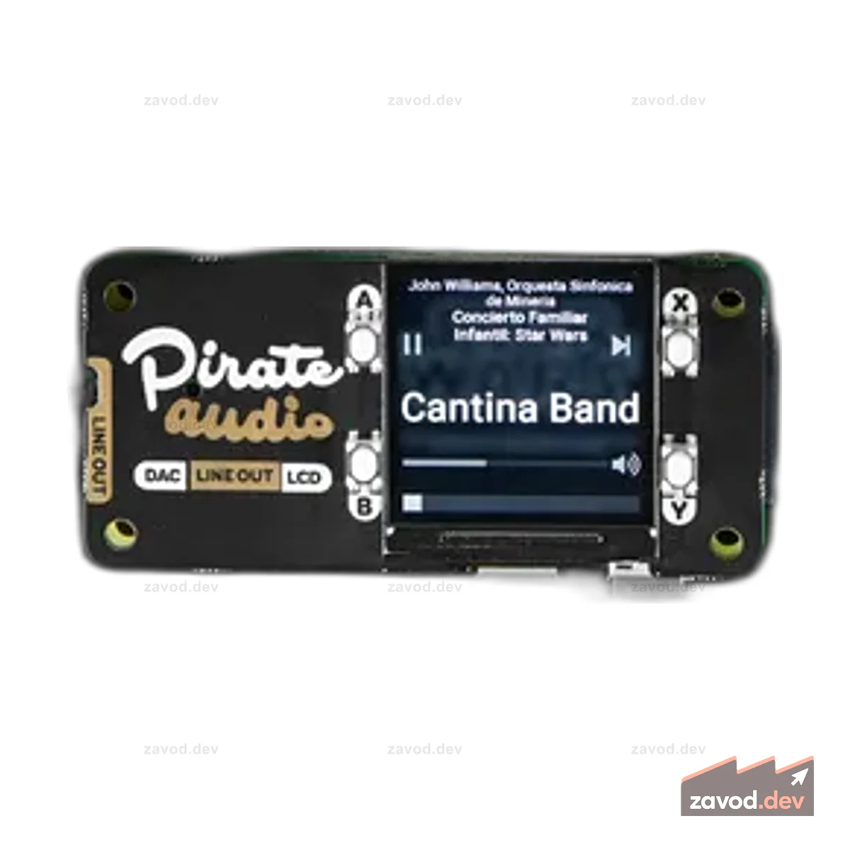 Pimoroni Pirate Audio: линейный выход 3,5 мм для Raspberry Pi