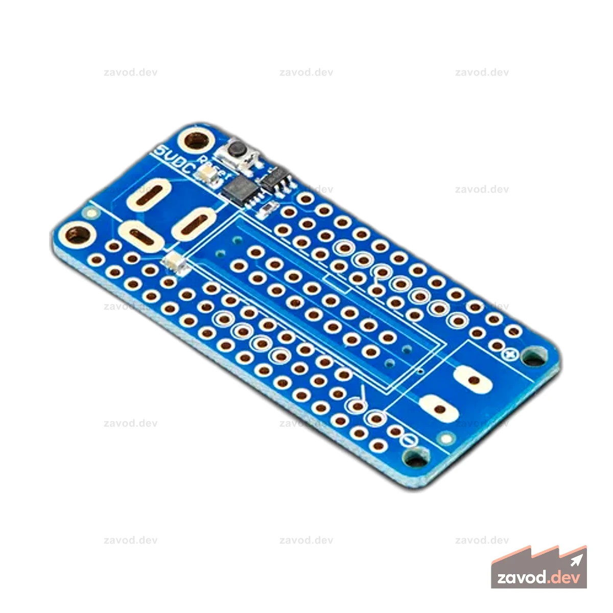 Комплект Adafruit RGB Matrix Featherwing для перьев RP2040, M0 и M4