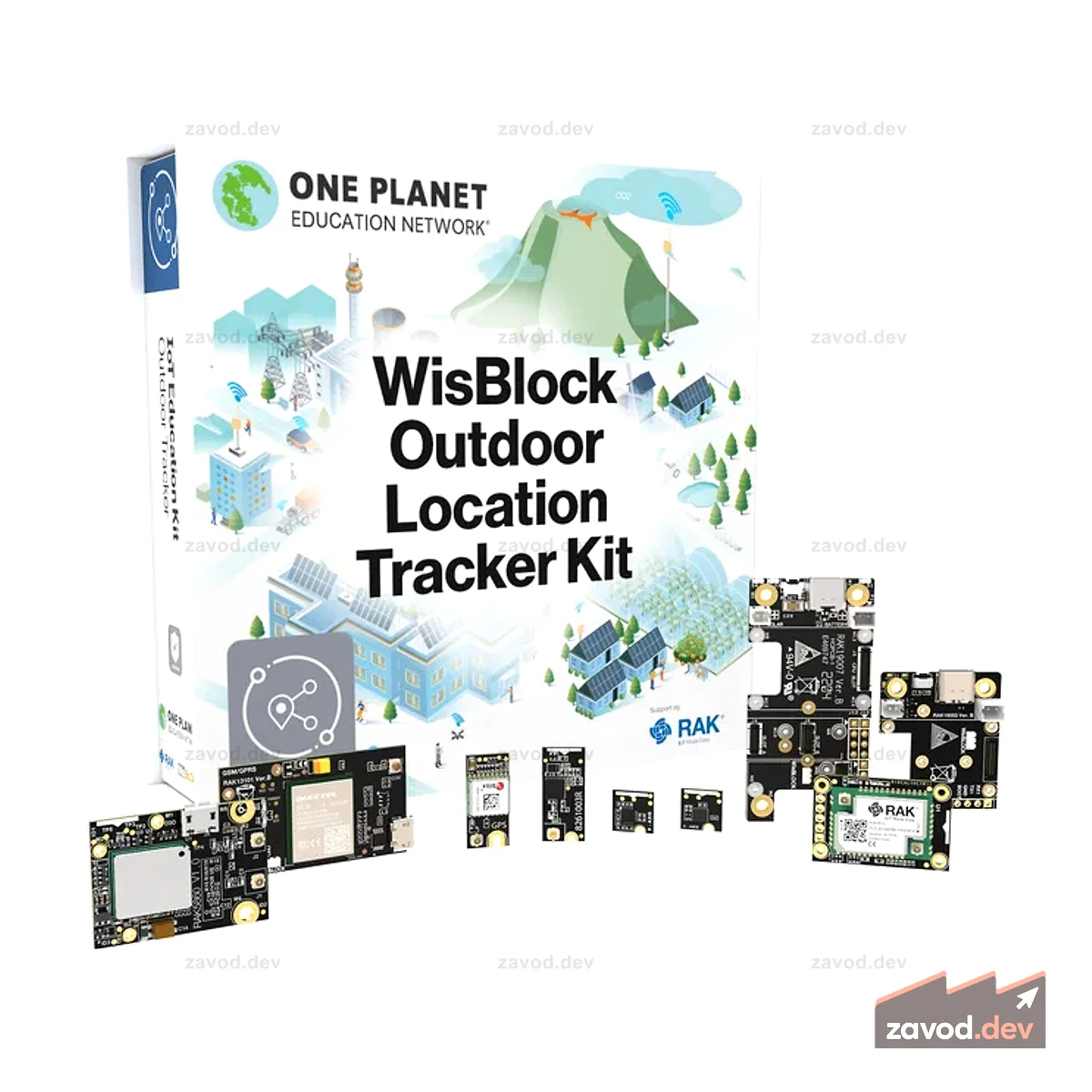 Комплект WisBlock для отслеживания местоположения на открытом воздухе