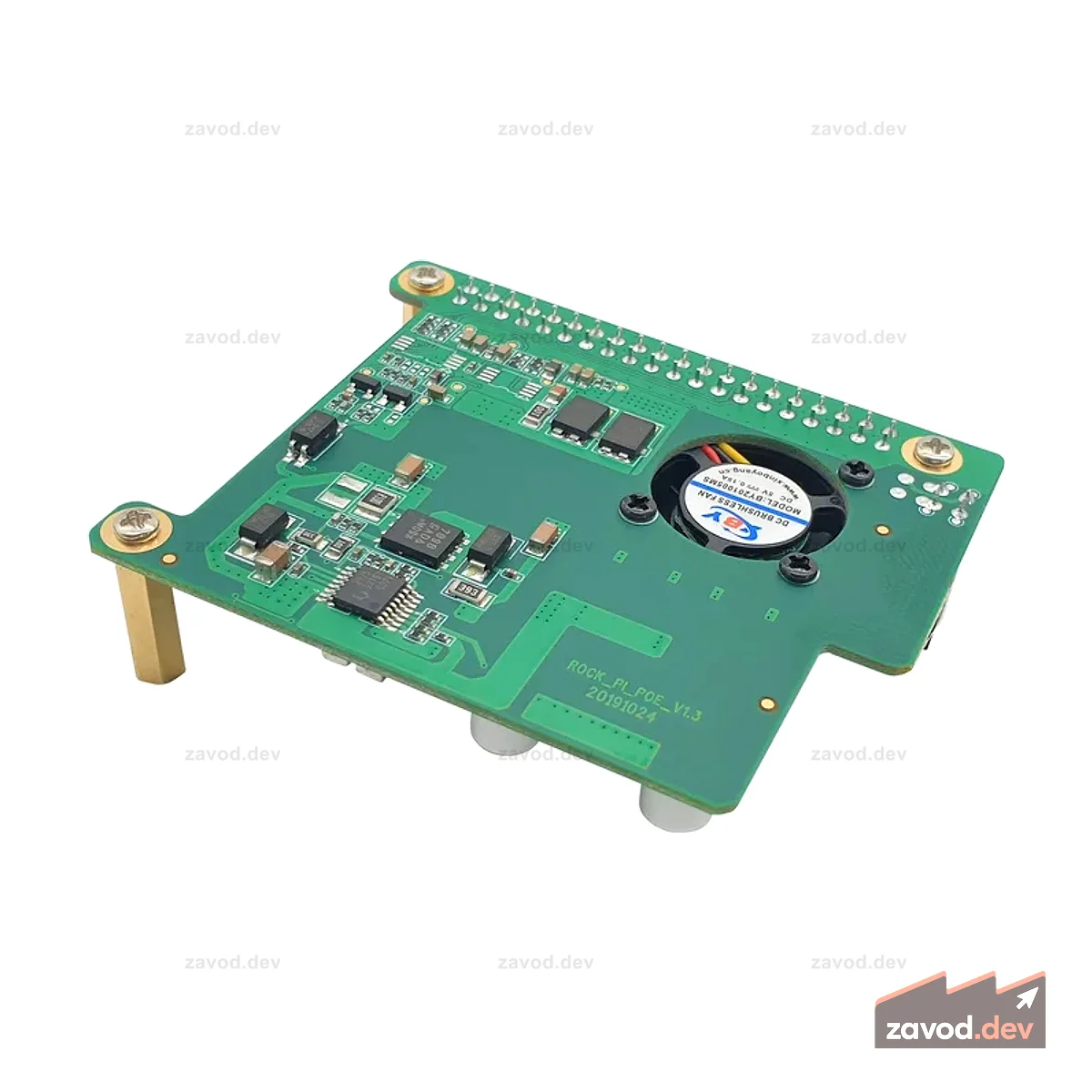 ROCK PI 802.3at PoE HAT
